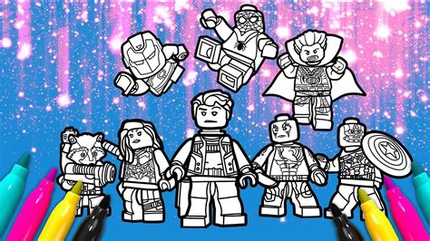 Kleurplaat lego flash from www.kleurplatenpagina.nl did you scroll all this way to get facts about lego superheroes? LEGO Avengers Team Coloring Page | Marvel Superheroes 2 ...