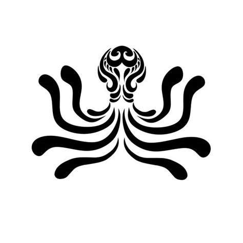 110 Tribal Octopus Tattoo Illustrations Royalty Free Vector Graphics