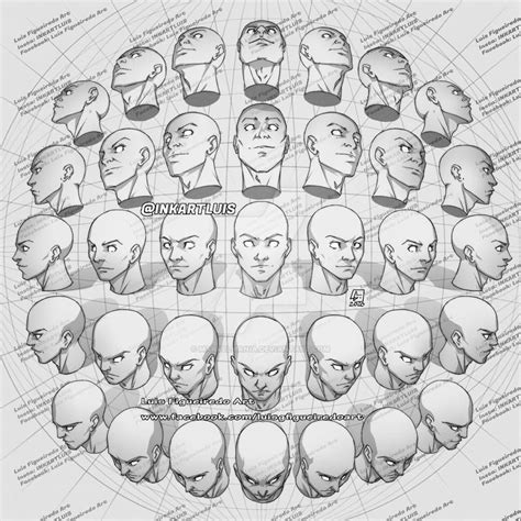 heads different angles perspective by marvelmania on deviantart perspective drawing lessons