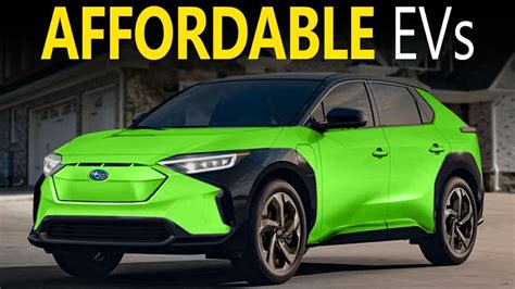 Most Affordable Electric Cars In 2022 Youtube