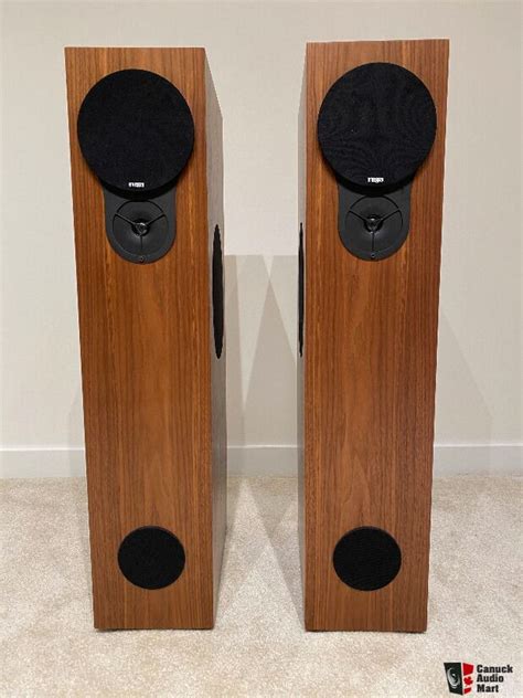 Rega Rx5 Floor Standing Speakers Walnut For Sale Canuck Audio Mart