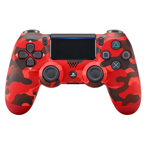 Playstation 4 Dualshock 4 Wireless Controller Rot Camouflage