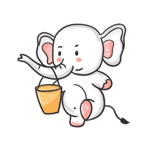 Cute Baby Elephant Clipart Hd Png Super Cute Cartoon Baby Elephant