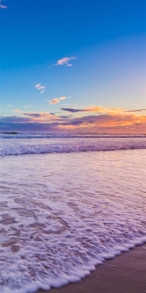 1080x2160 Beautiful Beach Sunset 4k One Plus 5thonor 7xhonor View 10