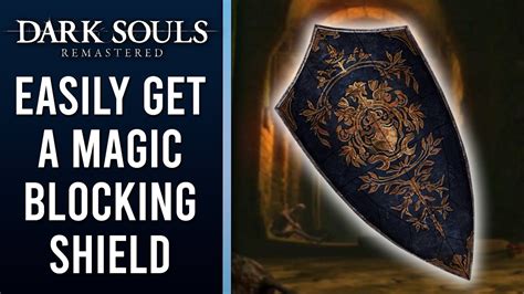 Great Magic Defense Early The Crest Shield Dark Souls Remastered