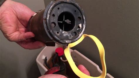 Replacing Kohler Toilet Canister Seal - YouTube