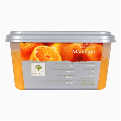 Ravifruit Frozen Mandarin Orange Puree 1kg Bbm
