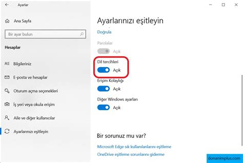Windows 10 Dil Değiştirme Basit Yöntem Donanım Plus