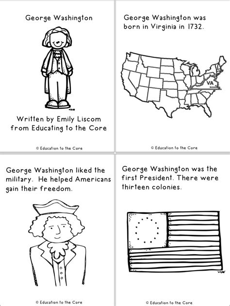 30 George Washington Worksheet