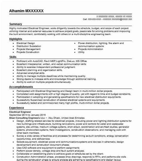 Make your resume objective specific to the position. Electrical Engineer Resume Objectives Resume Sample ...