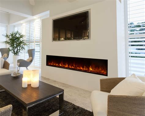 Fireplaces don't have to be traditional! MODERN FLAMES | Landscape Fullview Electric Fireplace Insert