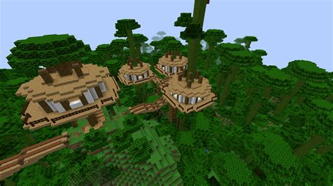 Minecraft Tree House Village Minecraft Land