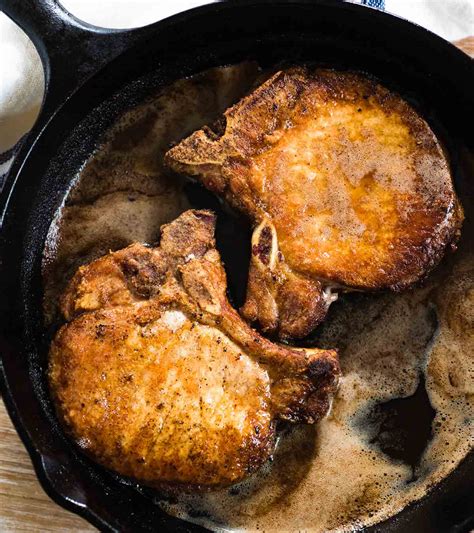 Pan Fried Pork Chops Leites Culinaria