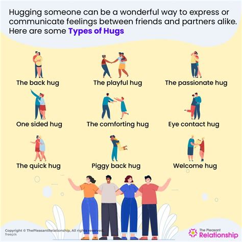 50 Different Types Of Hugs And Their Meanings Theplesantrelationship