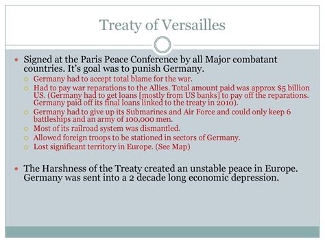 Armistice Treaty Of Versaille Political Changes Ppt Download
