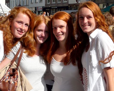 Group Picture Redhead Facts Color Del Pelo I Love Redheads Hair