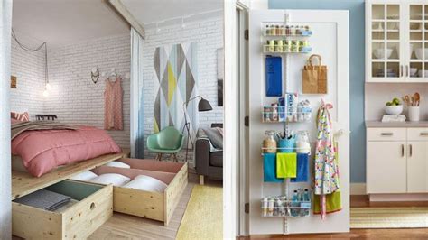 10 Smart Small Apartment Storage Ideas Youtube