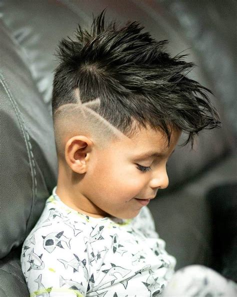 Little Boy Fohawk Hairstyle Best Haircut 2020
