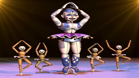 Five Nights At Freddys Sister Location Ballora Voice Youtube
