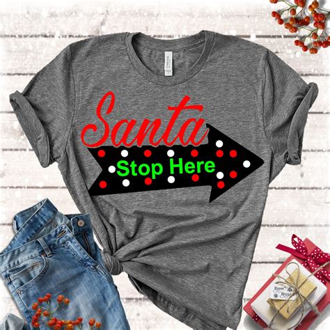 Santa Stop Here,Santa svg,Santa Stop svg,Santa Claus svg,Santa,Christmas svg,Cricut Christmas 