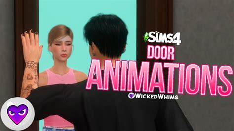 WICKED WHIMS Sims Animations Download Door Animations YouTube