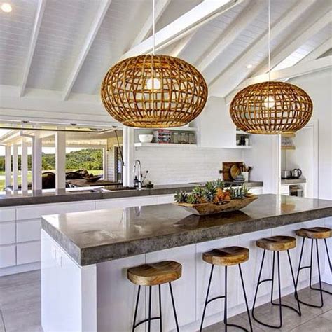 Filtering the light from within, each piece creates a play of light and shadow in a room, adding an inviting ambience. Rattan Pendants are having a moment - Pencil Shavings ...
