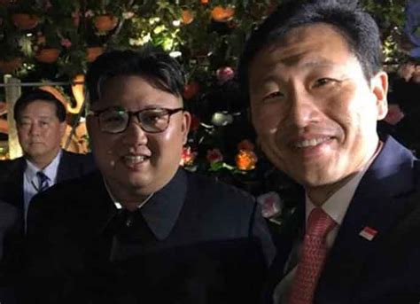 Both men looked serious as they got out of their limousines at about 11:00am (aest) for the summit at the capella hotel on singapore's. Deadly Dictator Kim Jong-un Smiles For Selfies In ...
