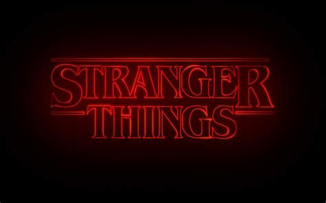 Stranger Things Logo Wallpapers Top Free Stranger Things Logo
