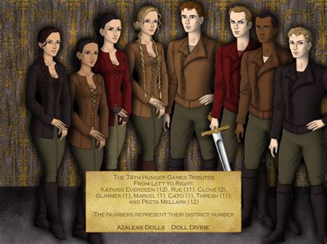 The 74th Hunger Games Tributes by nickelbackloverxoxox on DeviantArt
