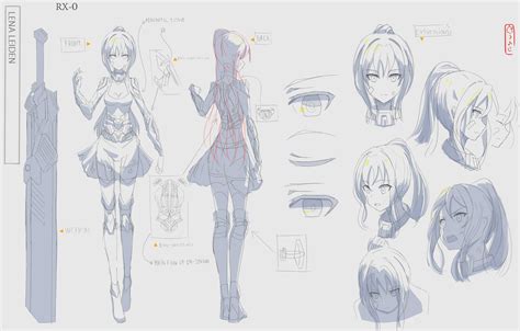 For Hire Anime Character Sheet Commission Available R HungryArtists
