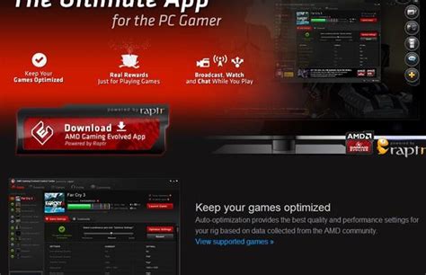 Amd Gaming Evolved App Aims To Make Gaming Pcs As Easy To Use As