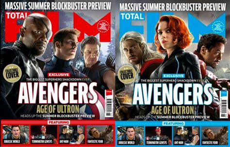 Avengers Age Of Ultron Covers Total Film Magazine Ohnotheydidnt