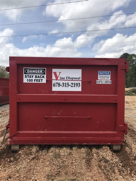 So a 10 cubic yard dumpster will hold about 10 stoves. Dumpster Rental Atlanta: Choosing a 30-Yard Dumpster Rental