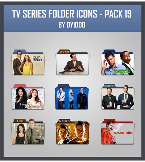 Tv Series Folder Icons Pack 19 By Dyiddo On Deviantart