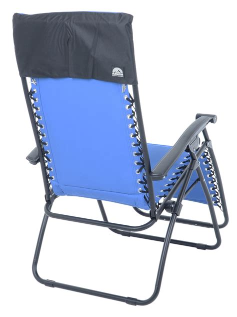 This zero gravity lounge chair even includes a cup holder for a seamless lounging experience. Azuma Relaxer Chair Zero Gravity Padded Reclining Garden ...