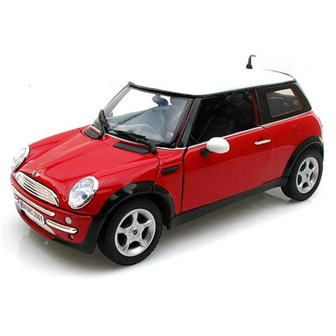 Mini Cooper Red Motormax 73114 118 Scale Diecast Model Toy Car