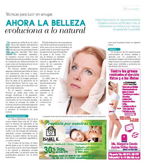 Revista Salud Y Belleza By El Universal Cartagena Issuu