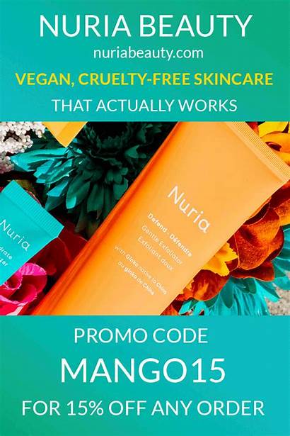 Nuria Skincare Vegan Promo Code Experiences Tried