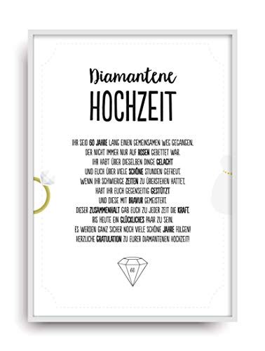 Unsere sprüche zur diamantenen hochzeit werden gebraucht, um einem ehepaar schön und einzigartig zu gratulieren. Spruch diamantene hochzeit | Diamantene Hochzeit ...