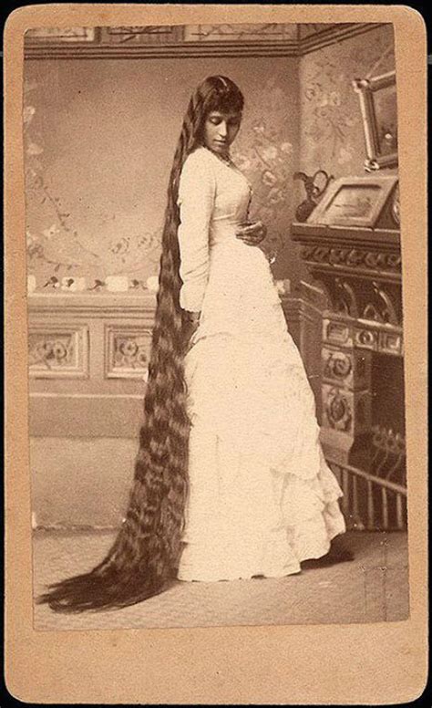 Best 25+ victorian hairstyles ideas on pinterest | hair updos in long victorian hairstyles view photo 2 of 15. Woman With Unbelievably Long Hair On Victorian Era Photos ...