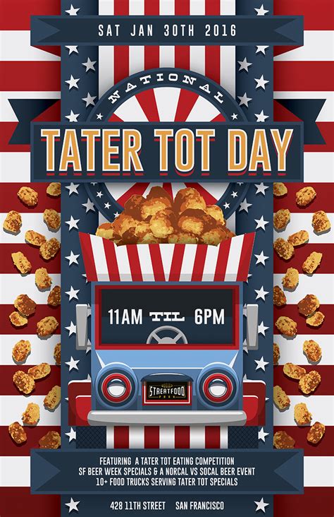 National Tater Tot Day — Soma Streat Food Park