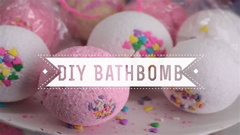 Diy Sprinkles Bath Bombs Vanilla Cupcake Scented Youtube