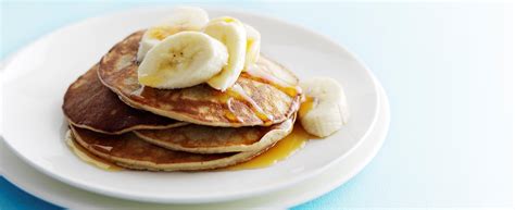 Try toasting in a frying pan and serving with yoghurt for a tasty dessert. 3-ingredient banana pancakes recipe - olive magazine