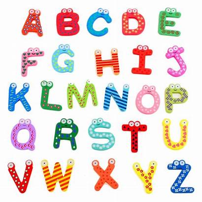 Alphabet Letters 26 Magnetic Magnet Wooden Magnets