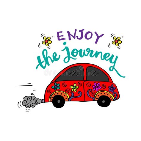 Enjoy The Journey Stock Vector Illustration Of Icon 97228061