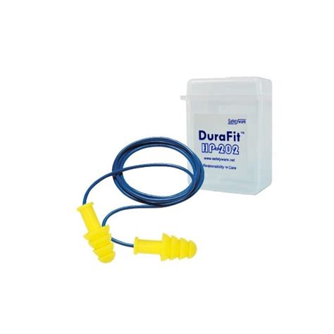 safetyware hearing protection safetyware durafit™ reusable ear plugs