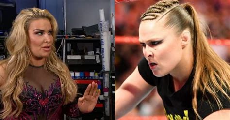 I Dont Agree With Her Views Natalya Responds To Ronda Rouseys