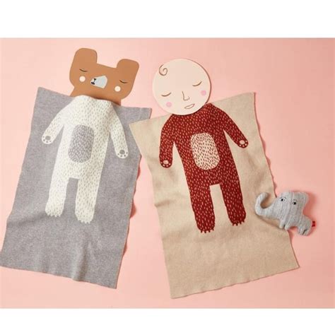 Playmaty Animal Bear Blanket Best Girl Boy Soft Baby Blanket Infant