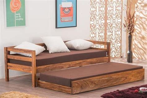 Solid Wood Sofa Cum Bed Downpal No Assembly Required At Best Price In