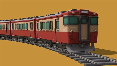3d Train Animation